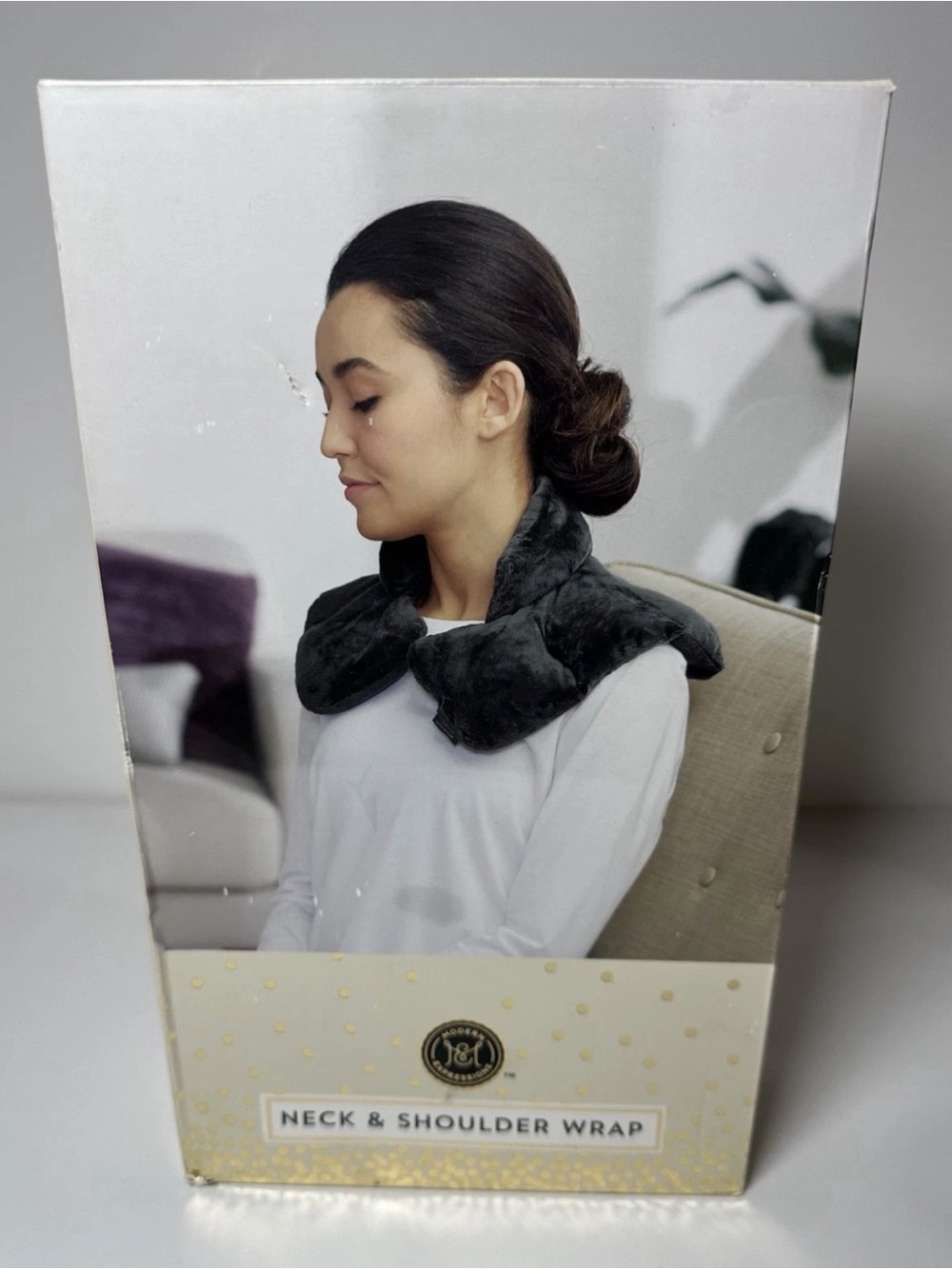 Neck & Shoulder Aromatherapy Wrap-Microwavable & Cooling-Pain Tension Relief